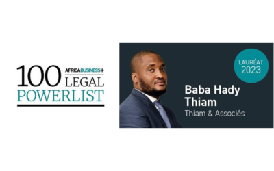 Baba Hady Thiam climbs 7th place in the ranking of the most influential lawyers Jeune Afrique